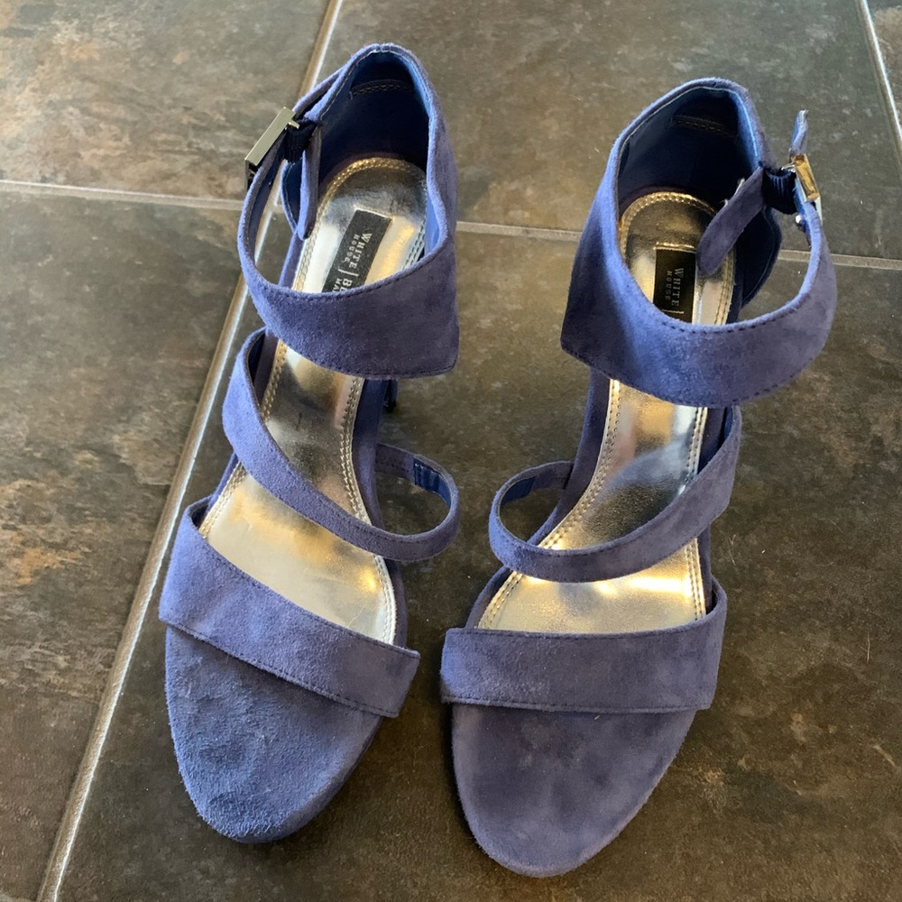 White House Black Market “Maria” Open Toe Heel